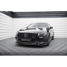Maxton Design spoiler pod přední nárazník ver.2 pro Mercedes CLA C118 Standard, černý lesklý plast ABS, Coupe/Shooting Brake Maxton Design spoiler pod přední nárazník ver.2 pro Mercedes CLA C118 Standard, černý lesklý plast ABS, Coupe/Shooting Brake