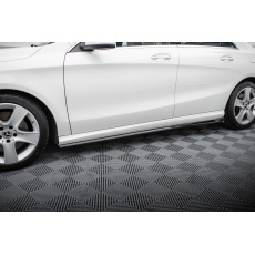 Maxton Design difuzory pod boční prahy pro Mercedes CLA C 117 Facelift/Standard, černý lesklý plast ABS Maxton Design difuzory pod boční prahy pro Mercedes CLA C 117 Facelift/Standard, černý lesklý plast ABS