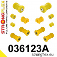 036123A: Strongflex Sada silentbloků zadního zavěšení varianta SPORT
