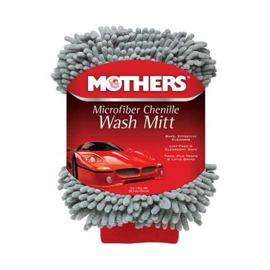 Mothers Microfiber Chenille Wash Mitt - oboustranná mikrovláknová mycí rukavice