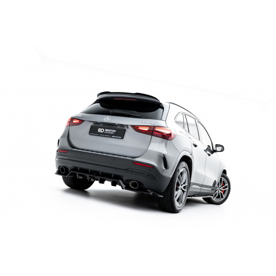 Maxton Design spoiler pod zadní nárazník s žebrováním pro Mercedes GLA H247 Facelift /AMG 35, černý lesklý plast ABS Maxton Design spoiler pod zadní nárazník s žebrováním pro Mercedes GLA H247 Facelift /AMG 35, černý lesklý plast ABS