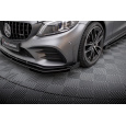 Maxton Design rohové spoilery pod přední nárazník pro Mercedes třída C W205 Facelift/43 AMG/Coupe, plast ABS bez povrchové úpravy