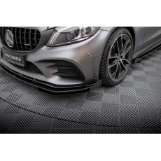 Maxton Design rohové spoilery pod přední nárazník pro Mercedes třída C W205 Facelift/43 AMG/Coupe, plast ABS bez povrchové úpravy Maxton Design rohové spoilery pod přední nárazník pro Mercedes třída C W205 Facelift/43 AMG/Coupe, plast ABS bez povrchové úpravy