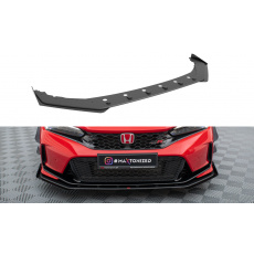 Maxton Design "Street Pro" spoiler pod přední nárazník s křidélky pro Honda Civic Mk11 Type-R, plast ABS bez povrchové úpravy