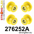 276252A: Strongflex Sada silentbloků zadního nosníku varianta SPORT