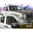 HEKO ofuky oken Jeep Cherokee / Liberty KK 5dv (2008-2012 ) přední + zadní