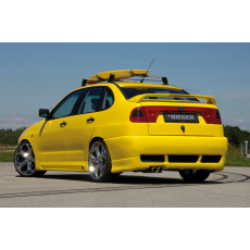 Rieger zadní nárazník pro Seat Cordoba 6K, C sedan, plast ABS bez povrchové úpravy