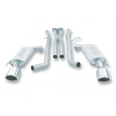 Borla Cat-Back výfukový systém "S-Type" pro Pontiac GTO 6,0l V8 RWD 2-dvéř. Coupé, r.v. od 05-06