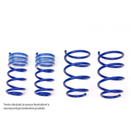 Sportovní pružiny ap Sportfahrwerke pro Seat Toledo II 1M2, max zatížení PN 911 - 990 kg, snížení 40 mm / 30 mm