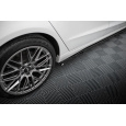 Maxton Design křidélka bočních difuzorů pro Ford Mondeo Mk5 Facelift, černý lesklý plast ABS, Sport