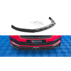 Maxton Design spoiler pod přední nárazník ver.1 pro Škoda Kamiq, Carbon-Look Maxton Design spoiler pod přední nárazník ver.1 pro Škoda Kamiq, Carbon-Look