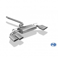 Fox Sportauspuff koncový tlumič výfuku s koncovkou 2x115x85 Typ 32 na obou stranách pro Volkswagen Golf VII 2012- s motorem 2.0 TDI