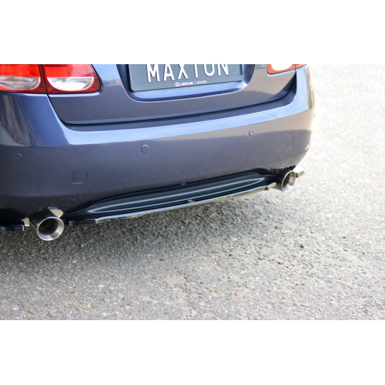 Maxton Design středový spoiler zadního nárazníku pro Lexus GS Mk3, černý lesklý plast ABS Maxton Design středový spoiler zadního nárazníku pro Lexus GS Mk3, černý lesklý plast ABS