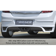 Rieger spoiler pod zadní nárazník pro Opel Astra H 5-dvéř., hatchback, notchback r.v. 03/04-, plast ABS bez povrchové úpravy, pro vozy s dvojitou koncovkou uprostřed Rieger spoiler pod zadní nárazník pro Opel Astra H 5-dvéř., hatchback, notchback r.v. 03/04-, plast ABS bez povrchové úpravy, pro vozy s dvojitou koncovkou uprostřed