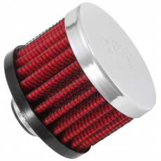 K&N univerzální odvětrávací filtr s vnějším průměrem 51 mm a výškou 38 mm, průměr vstupu 10 mm, délka vstupní příruby 11 mm, materiál Netkaná syntetická textilie, vrchlík kovový vrchlík K&N univerzální odvětrávací filtr s vnějším průměrem 51 mm a výškou 38 mm, průměr vstupu 10 mm, délka vstupní příruby 11 mm, materiál Netkaná syntetická textilie, vrchlík kovový vrchlík