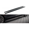 Maxton Design difuzory pod boční prahy pro Mercedes třída S W223 AMG-Line, carbon-Look, pro verzi long
