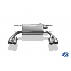 Fox Sportauspuff koncový tlumič výfuku s koncovkou 2x80 Typ 16 na obou stranách pro BMW řada 3 s motorem 2.0 D Fox Sportauspuff koncový tlumič výfuku s koncovkou 2x80 Typ 16 na obou stranách pro BMW řada 3 s motorem 2.0 D