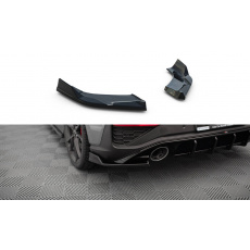 Maxton Design boční difuzory pod zadní nárazník v.6 pro Hyundai i30 N MK3 Facelift, černý lesklý plast ABS, Hatchback