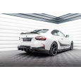 Maxton Design vložka zadního nárazníku pro BMW řada 2 G42 M-Pack, černý lesklý plast ABS