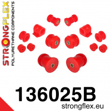 136025B: Strongflex Kompletní sada silentbloků pro zavěšení 136025B: Strongflex Kompletní sada silentbloků pro zavěšení