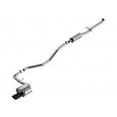 Borla Cat-Back výfukový systém "S-Type" pro Honda Civic Sport 2.0L, automat, FWD, 4-dveř., Sedan, r.v. 2022-2024, typ koncovek: černé