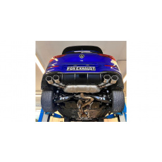 Fox Sportauspuff koncovky výfuku 2x115x85 Typ 32 pro Volkswagen Golf VIII 2020-, s motorem 2.0
