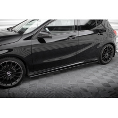 Maxton Design difuzory pod boční prahy pro Mercedes třída A W176 Facelift AMG-Line, černý lesklý plast ABS Maxton Design difuzory pod boční prahy pro Mercedes třída A W176 Facelift AMG-Line, černý lesklý plast ABS