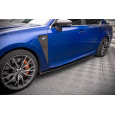 Maxton Design "Street Pro" difuzory pod boční prahy pro Lexus GS F Mk4 Facelift, plast ABS bez povrchové úpravy