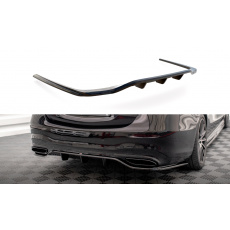 Maxton Design středový spoiler pod zadní nárazník s žebrováním pro Mercedes třída S W223 AMG-Line, Carbon-Look Maxton Design středový spoiler pod zadní nárazník s žebrováním pro Mercedes třída S W223 AMG-Line, Carbon-Look