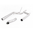 Milltek Sport výfukový systém DPF-Back bez rezonátoru (hlasitější) pro Volkswagen Caddy 2.0TDI 140PS 2WD Manual a DSG (mimo Maxi) 2003-2020, Twin Polished Oval Tips, typ koncovek: skrytá