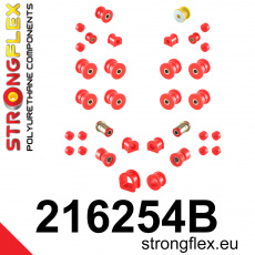 216254B: Strongflex Kompletní sada silentbloků pro zavěšení 216254B: Strongflex Kompletní sada silentbloků pro zavěšení
