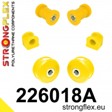 226018A: Strongflex Sada silentbloků předního zavěšení varianta SPORT 226018A: Strongflex Sada silentbloků předního zavěšení varianta SPORT