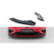 Maxton Design spoiler pod přední nárazník ver.8 pro Volkswagen Golf R Mk7 Facelift, černý lesklý plast ABS Maxton Design spoiler pod přední nárazník ver.8 pro Volkswagen Golf R Mk7 Facelift, černý lesklý plast ABS