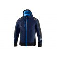 Sparco technická softshell bunda York, barva: modrá-tmavě modrá, velikost: XS