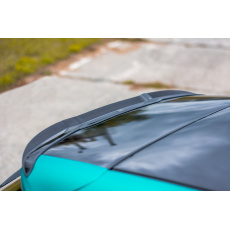 Maxton Design prodloužení spoileru pro Volvo V40 R-Design, černý lesklý plast ABS