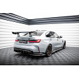 Maxton Design zadní křídlo s úzce rozkročenými držáky pro BMW M3 G80, pravý karbon, Sedan