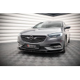 Maxton Design spoiler pod přední nárazník ver.2 pro Opel Insignia Mk2, černý lesklý plast ABS