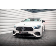 Maxton Design spoiler pod přední nárazník pro Mercedes třída E W213/Cabrio (A238)/53 AMG, W213/Cabrio (A238)/AMG-Line, černý lesklý plast ABS