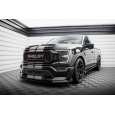 Maxton Design spoiler pod přední nárazník pro Shelby F 150 Super Snake, černý lesklý plast ABS