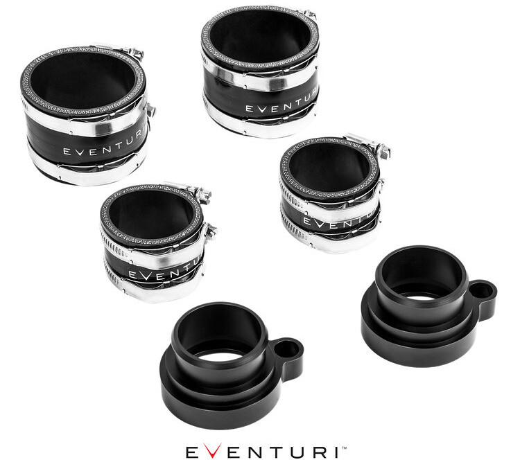 Eventuri karbonové chargepipes pro BMW M3/M4 - příruby a spojky