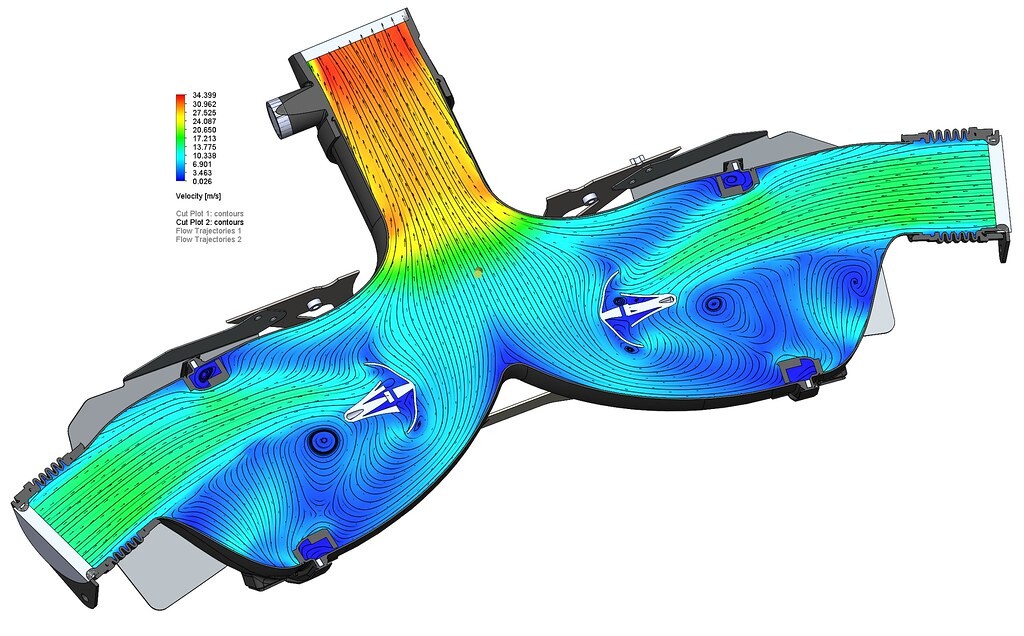 Karbonové sání Eventuri pro Chevrolet Corvette C8 Stingray