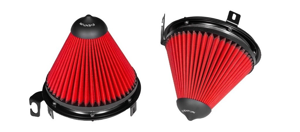 Sací vedení vzduchu k airboxům Porsche 991 GT3 RS