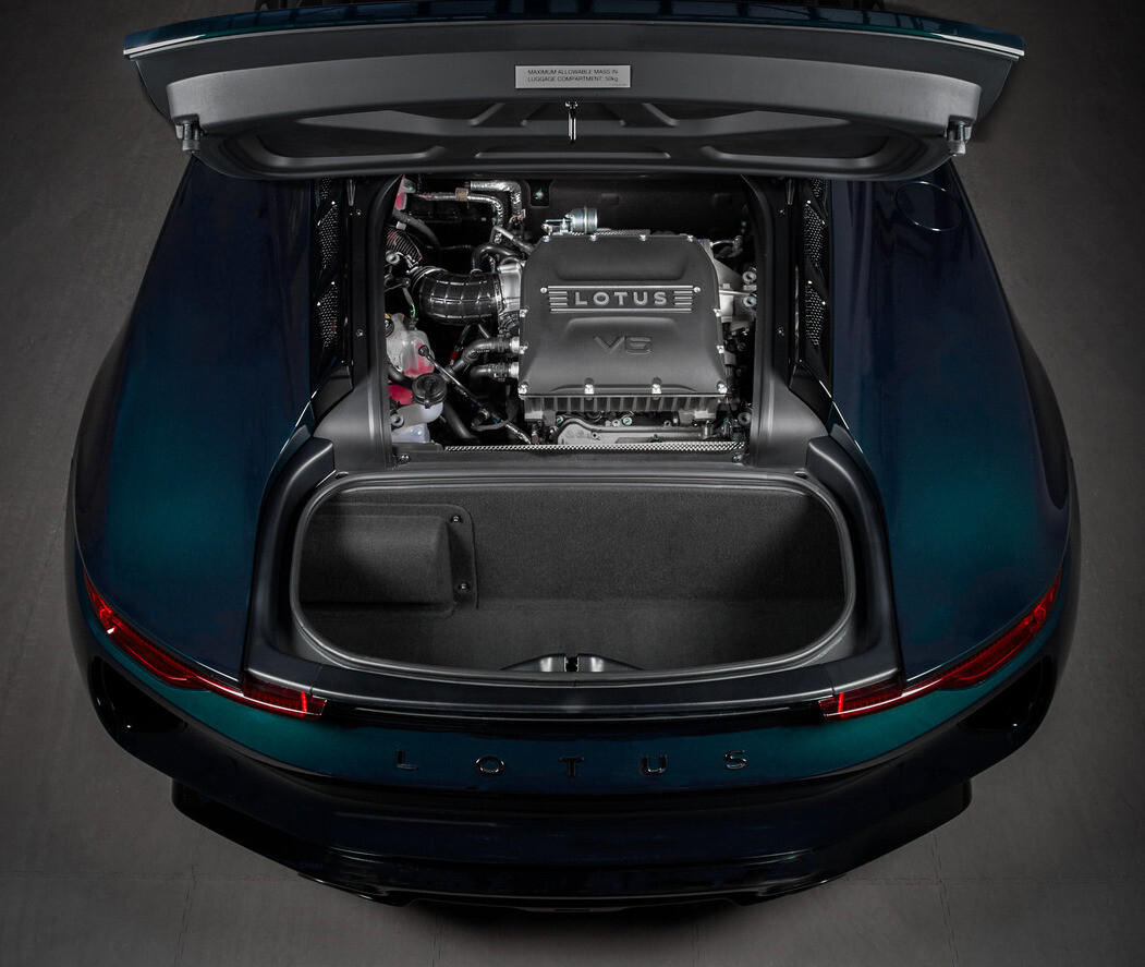 Karbonové sání Eventuri pro Lotus Emira V6 Supercharged