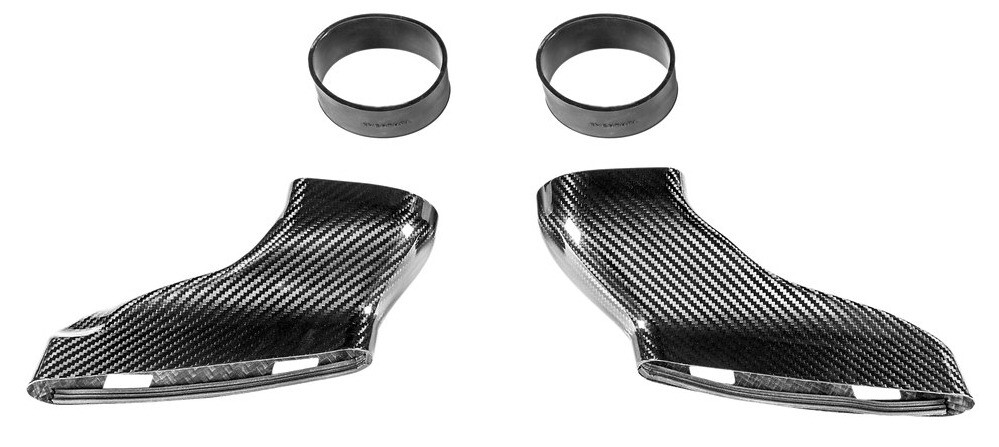 Karbonové nasávání vzduchu do sání Eventuri pro Mercedes-Benz C63S AMG