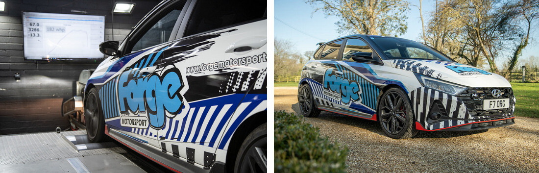 Forge Motorsport intercooler pro Hyundai i20N