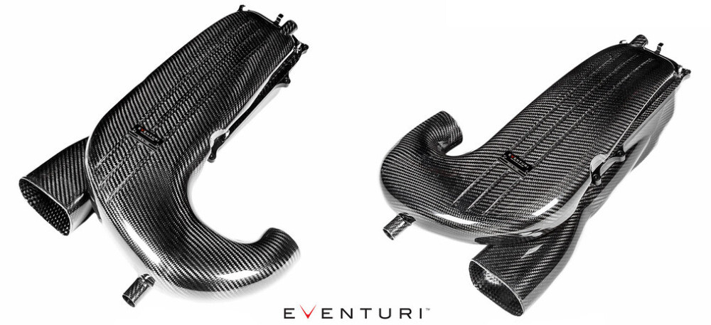 Karbonové airboxy sání Eventuri pro Mercedes-Benz C63S AMG