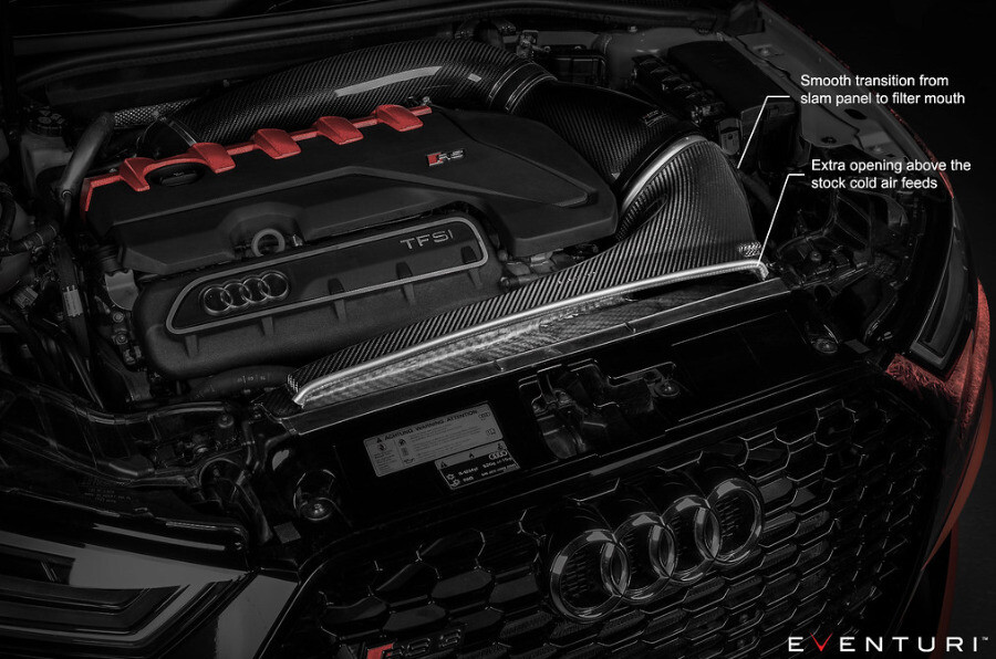Nasávač karbonového sání Eventuri Stage 3 pro Audi RS3